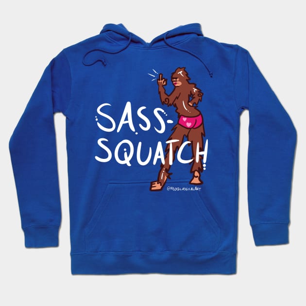 Sassy Sasquatch Hoodie by Neoqlassical